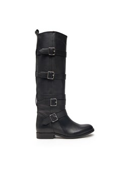 TWINSET Kozaki 242TGT124 Czarny ze sklepu MODIVO w kategorii Kozaki damskie - zdjęcie 182675028