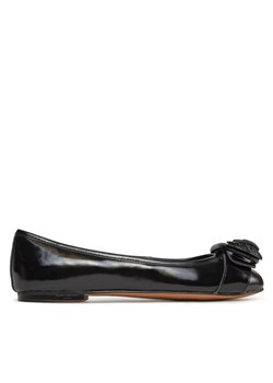 Kurt Geiger Baleriny Mayfair Drench Ballerina 1291200109 Czarny ze sklepu MODIVO w kategorii Balerinki - zdjęcie 182675045