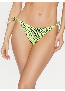 Calvin Klein Swimwear Dół od bikini KW0KW02336 Zielony ze sklepu MODIVO w kategorii Stroje kąpielowe - zdjęcie 182675086