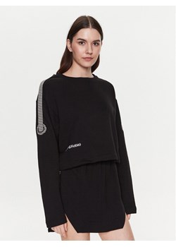 MMC Studio Bluza Lucco Czarny Relaxed Fit ze sklepu MODIVO w kategorii Bluzy damskie - zdjęcie 182675248