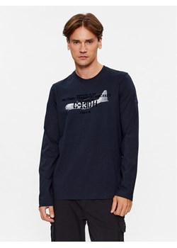 Aeronautica Militare Longsleeve 232TS2132J609 Granatowy Regular Fit ze sklepu MODIVO w kategorii T-shirty męskie - zdjęcie 182675285