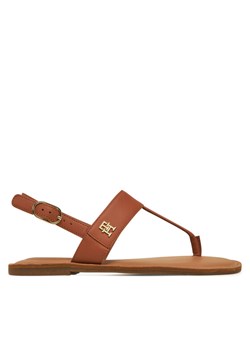 Tommy Hilfiger Sandały FW0FW08505 Brązowy ze sklepu MODIVO w kategorii Sandały damskie - zdjęcie 182675318