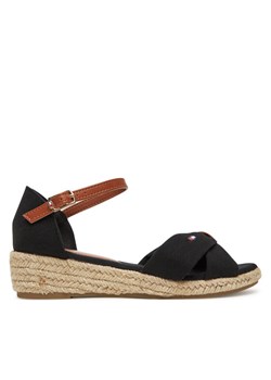 Tommy Hilfiger Espadryle T3A7-33801-0048 S Czarny ze sklepu MODIVO w kategorii Espadryle damskie - zdjęcie 182675326