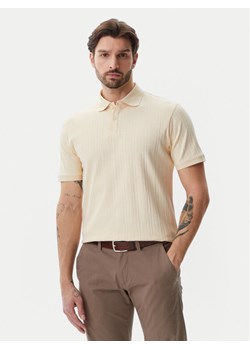 Selected Homme Polo 16094575 Beżowy Regular Fit ze sklepu MODIVO w kategorii T-shirty męskie - zdjęcie 182675498