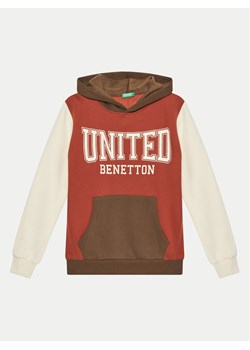 United Colors Of Benetton Bluza 3EB5C203U Kolorowy Regular Fit ze sklepu MODIVO w kategorii Bluzy chłopięce - zdjęcie 182675597