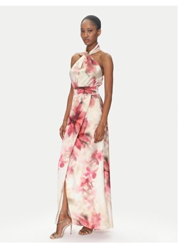 Marciano Guess Sukienka wieczorowa 5GGK18 7099Z Beżowy Regular Fit ze sklepu MODIVO w kategorii Sukienki - zdjęcie 182675615