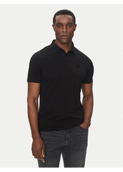 KARL LAGERFELD Polo 745750 500221 Czarny Regular Fit ze sklepu MODIVO w kategorii T-shirty męskie - zdjęcie 182675678