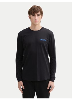 Tom Tailor Denim Longsleeve 1043909 Czarny Regular Fit ze sklepu MODIVO w kategorii T-shirty męskie - zdjęcie 182675679
