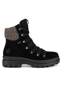 Rieker Botki X8200-00 Czarny ze sklepu MODIVO w kategorii Botki - zdjęcie 182675736