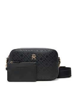 Tommy Hilfiger Torebka Th Distinct Camera Bag Mono AW0AW17221 Czarny ze sklepu MODIVO w kategorii Listonoszki - zdjęcie 182675755