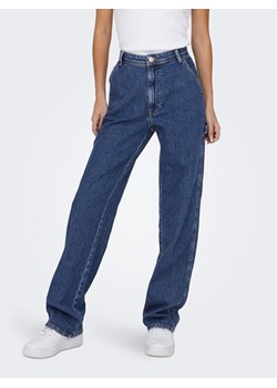 ONLY Jeansy 15271792 Niebieski Straight Fit ze sklepu MODIVO w kategorii Jeansy damskie - zdjęcie 182675818