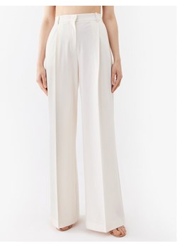 Pinko Spodnie materiałowe Prospero 100157 A0HO Biały Loose Fit ze sklepu MODIVO w kategorii Spodnie damskie - zdjęcie 182675938