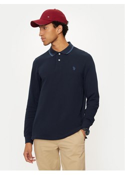 U.S. Polo Assn. Polo MUP2255 Granatowy Regular Fit ze sklepu MODIVO w kategorii T-shirty męskie - zdjęcie 182676117