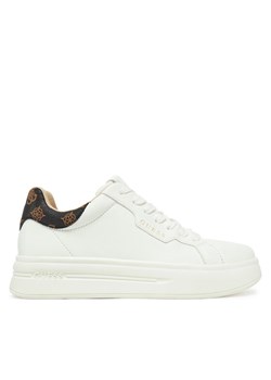 Guess Sneakersy FLPWIN FAL12 Biały ze sklepu MODIVO w kategorii Buty sportowe damskie - zdjęcie 182676126