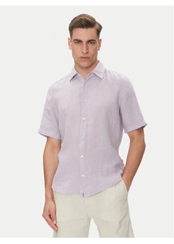 BOSS Koszula 50537382 Fioletowy Regular Fit ze sklepu MODIVO w kategorii Koszule męskie - zdjęcie 182676228