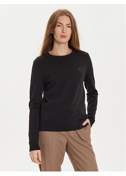 Tommy Hilfiger Sweter WW0WW44984 Czarny Regular Fit ze sklepu MODIVO w kategorii Swetry damskie - zdjęcie 182676249