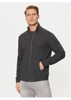Guess Bluza M5RQ80 KCN01 Szary Regular Fit ze sklepu MODIVO w kategorii Bluzy męskie - zdjęcie 182676296