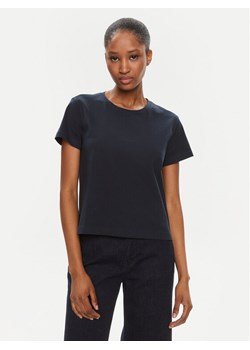 Sisley T-Shirt 3I1XL100Y Czarny Slim Fit ze sklepu MODIVO w kategorii Bluzki damskie - zdjęcie 182676317