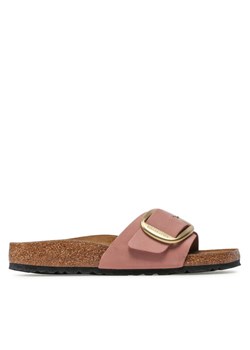Birkenstock Klapki Madrid Big Buckle 1024039 Różowy ze sklepu MODIVO w kategorii Klapki damskie - zdjęcie 182676428