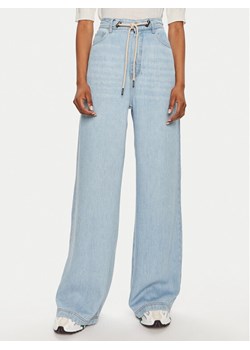 Munthe Jeansy Obey 242140524206 Niebieski Wide Leg ze sklepu MODIVO w kategorii Jeansy damskie - zdjęcie 182676465