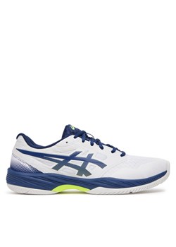 Asics Buty halowe Gel-Court Hunter 3 1071A088 Biały ze sklepu MODIVO w kategorii Buty sportowe męskie - zdjęcie 182676499