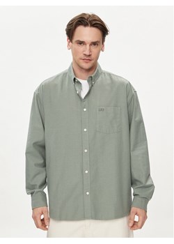 Gap Koszula 887258-03 Szary Regular Fit ze sklepu MODIVO w kategorii Koszule męskie - zdjęcie 182676529