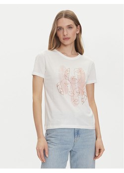 JDY T-Shirt Michigan 15311702 Biały Regular Fit ze sklepu MODIVO w kategorii Bluzki damskie - zdjęcie 182676569
