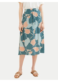 Tom Tailor Spódnica midi 1040348 Zielony Regular Fit ze sklepu MODIVO w kategorii Spódnice - zdjęcie 182676665
