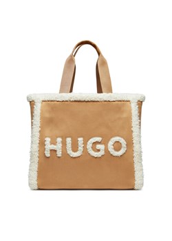 Hugo Torebka 50529375 Brązowy ze sklepu MODIVO w kategorii Torebki damskie - zdjęcie 182676676
