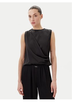 Eleh Bluzka ESS250183 Czarny Regular Fit ze sklepu MODIVO w kategorii Bluzki damskie - zdjęcie 182676688