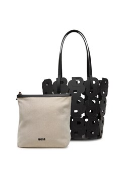 BOSS Torebka Lindah 50541981 Czarny ze sklepu MODIVO w kategorii Torby Shopper bag - zdjęcie 182677025