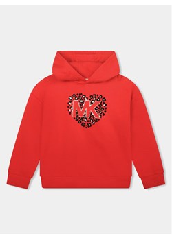 MICHAEL KORS KIDS Bluza R15213 Czerwony Regular Fit ze sklepu MODIVO w kategorii Bluzy dziewczęce - zdjęcie 182677037