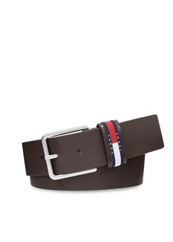 Tommy Jeans Pasek Męski Tjm Elevated Leather 4.0 AM0AM11675 Brązowy ze sklepu MODIVO w kategorii Paski męskie - zdjęcie 182677046