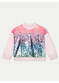 Billieblush Bluza U20467 Różowy Regular Fit ze sklepu MODIVO w kategorii Bluzy dziewczęce - zdjęcie 182677059
