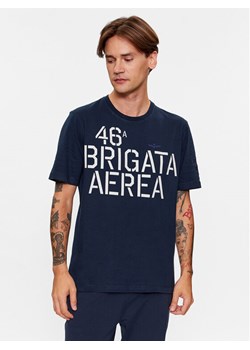 Aeronautica Militare T-Shirt 232TS2128J584 Granatowy Comfort Fit ze sklepu MODIVO w kategorii T-shirty męskie - zdjęcie 182677075