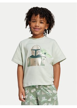 adidas Komplet t-shirt i spodenki Star Wars The Mandalorian™ JF3648 Zielony Regular Fit ze sklepu MODIVO w kategorii Komplety niemowlęce - zdjęcie 182677289