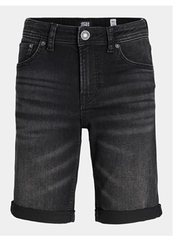 Jack&Jones Szorty jeansowe Rick 12257394 Czarny Regular Fit ze sklepu MODIVO w kategorii Spodenki chłopięce - zdjęcie 182677348