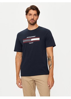 Jack&Jones T-Shirt South 12256784 Niebieski Standard Fit ze sklepu MODIVO w kategorii T-shirty męskie - zdjęcie 182677407