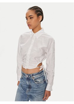 Hugo Koszula Eliesa 50512837 Biały Slim Fit ze sklepu MODIVO w kategorii Koszule damskie - zdjęcie 182677419