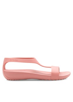 Crocs Sandały SERENA SANDAL 205469-682 Różowy ze sklepu MODIVO w kategorii Sandały damskie - zdjęcie 182677479
