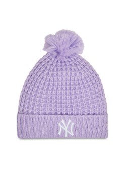 New Era Czapka Wmns Cosy Pom 60364287 Fioletowy ze sklepu MODIVO w kategorii Czapki zimowe damskie - zdjęcie 182677489