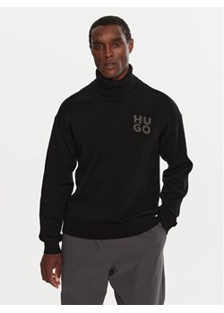 Boss Golf San Toby 50527327 Czarny Relaxed Fit ze sklepu MODIVO w kategorii Swetry męskie - zdjęcie 182677595