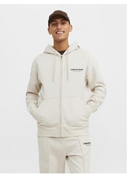 Jack&Jones Bluza Vesterbro 12241691 Beżowy Relaxed Fit ze sklepu MODIVO w kategorii Bluzy męskie - zdjęcie 182677948