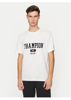 Champion T-Shirt 220432 Szary Regular Fit ze sklepu MODIVO w kategorii T-shirty męskie - zdjęcie 182677986