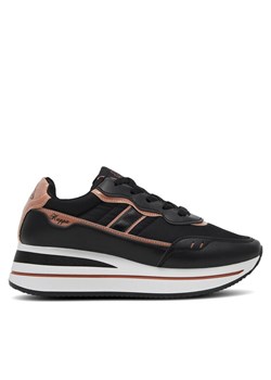 Kappa Sneakersy Logo Reely 351H2TW - A3L Czarny ze sklepu MODIVO w kategorii Buty sportowe damskie - zdjęcie 182677989
