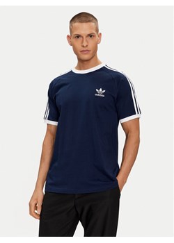 adidas T-Shirt Adicolor Classics 3-Stripes T-Shirt IA4850 Niebieski Slim Fit ze sklepu MODIVO w kategorii T-shirty męskie - zdjęcie 182677999