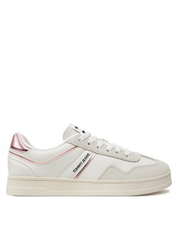 Tommy Jeans Sneakersy Greenwich EN0EN02612 Beżowy ze sklepu MODIVO w kategorii Buty sportowe damskie - zdjęcie 182678016