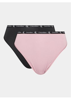 Calvin Klein Underwear Komplet 2 par fig brazylijskich 000QD5037E Kolorowy ze sklepu MODIVO w kategorii Majtki damskie - zdjęcie 182678057