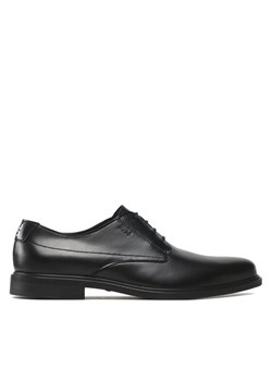 Hugo Półbuty Kerr 50497869 Czarny ze sklepu MODIVO w kategorii Buty eleganckie męskie - zdjęcie 182678189