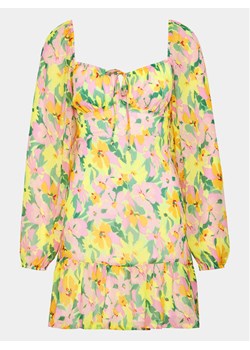 Gina Tricot Sukienka koktajlowa 20005 Kolorowy Regular Fit ze sklepu MODIVO w kategorii Sukienki - zdjęcie 182678215